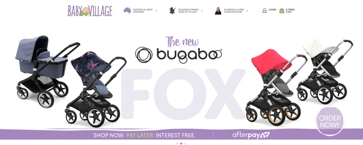 Baby sales village prams